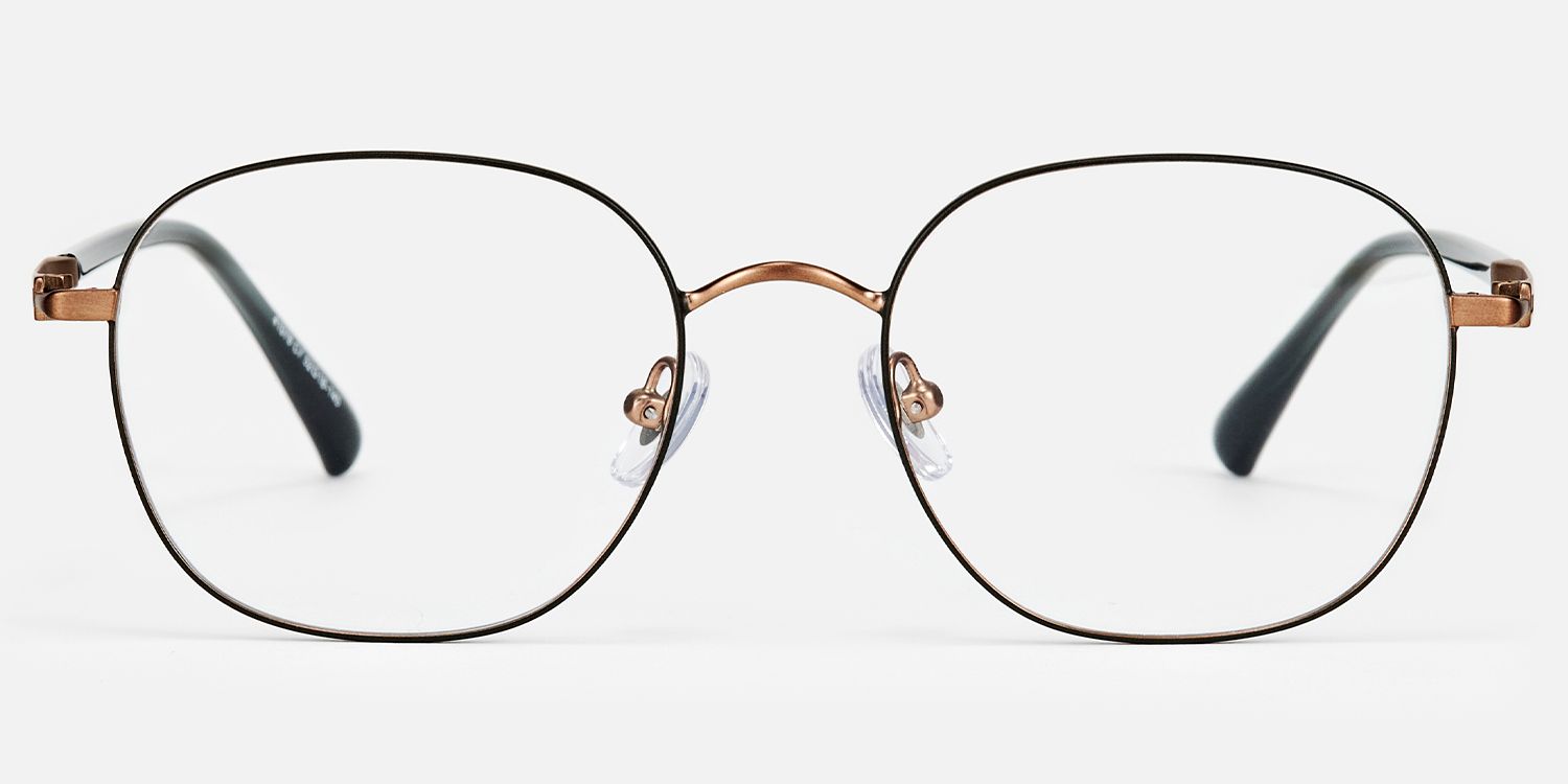 Luxe - Round Blue Eyeglasses product detail 2