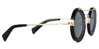 Perkins - Aviator Black Sunglasses - 4