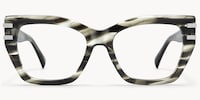 Warrior - Butterfly Gray Eyeglasses - 2
