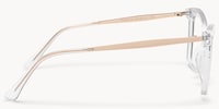 Libby Crystal Clear Distinctive Full-Frame Glasses - 4