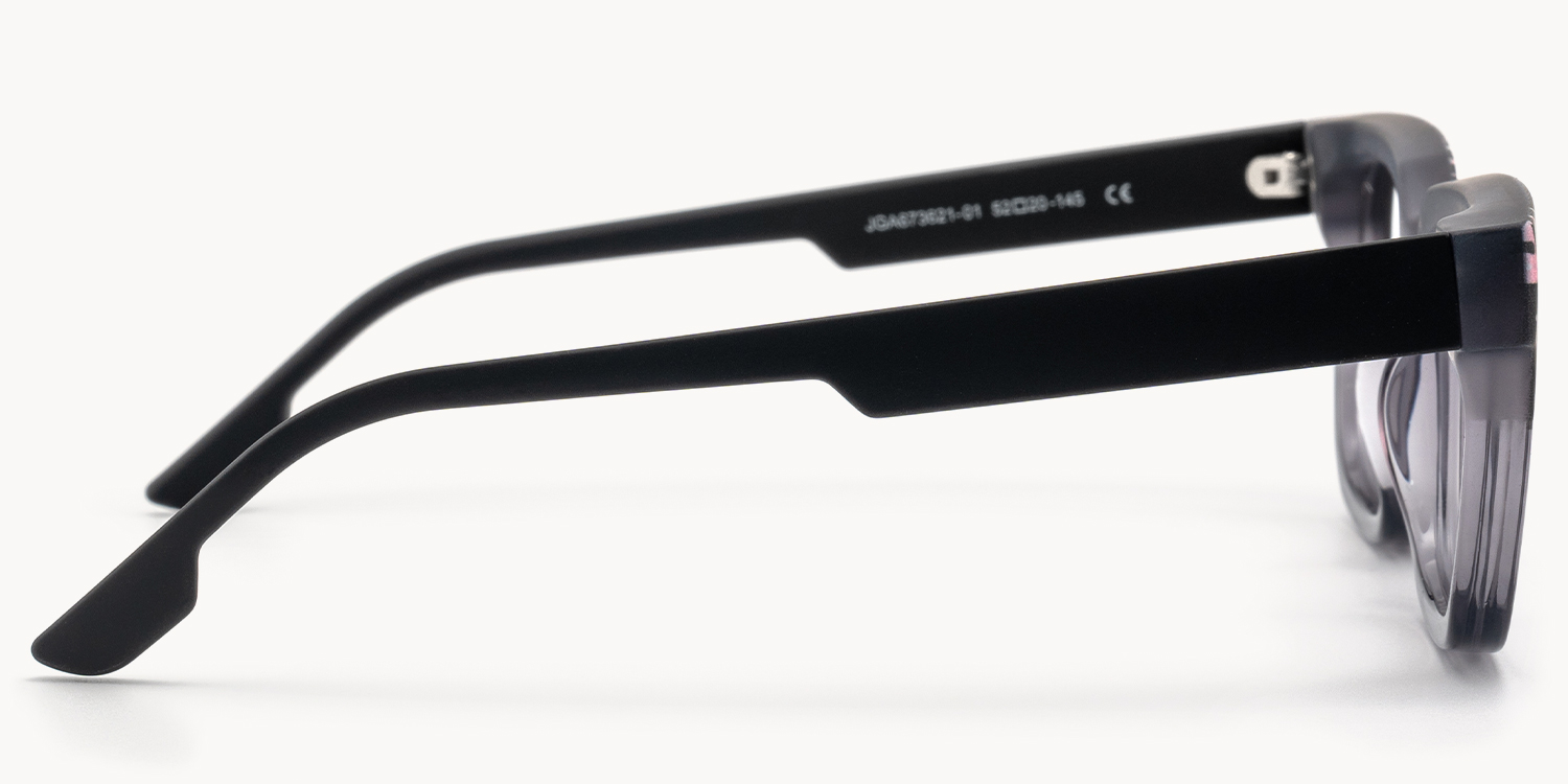 Strobe - Rectangle Two-tone Eyeglasses - 6