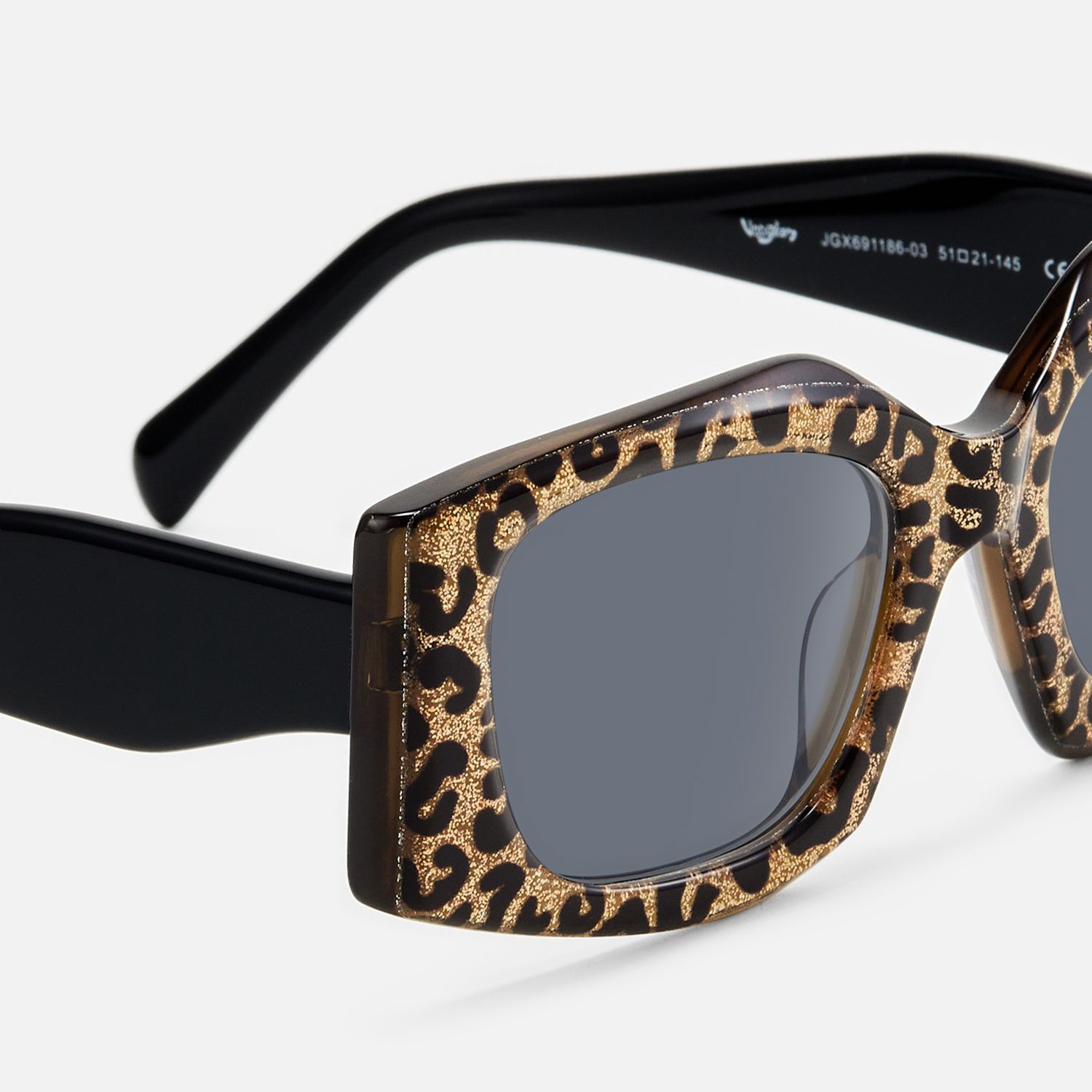 Tahlia - Geometric Tortoise Sunglasses product detail 4