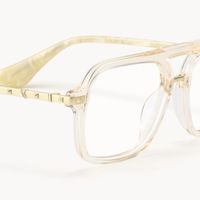 Marfa - Aviator Yellow Eyeglasses - 4