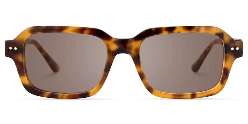 Narges - Rectangle Tortoise Sunglasses