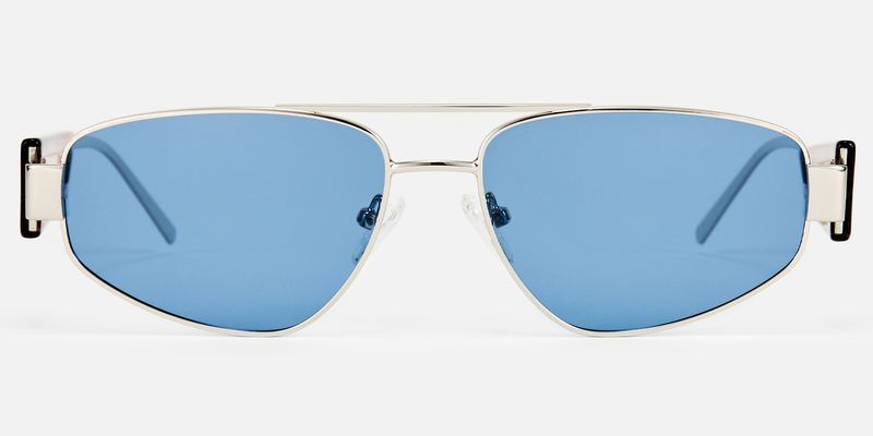 Orbit - Aviator Silver Sunglasses