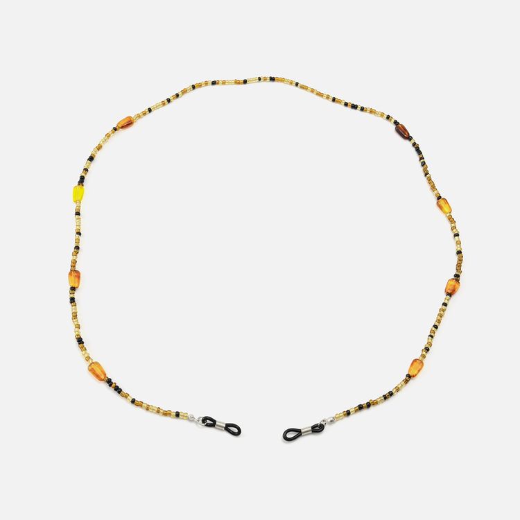 Beaded Handmade Tortoise Boho Glasses Chain | Vooglam