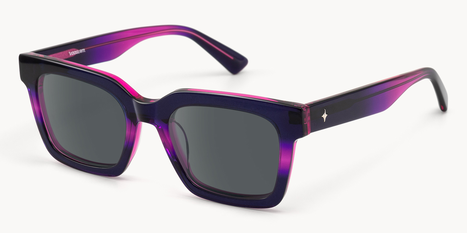 Loop - Square Two-tone Sunglasses - 2