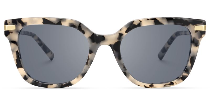 Natala - Rectangle Tortoise Sunglasses | Vooglam