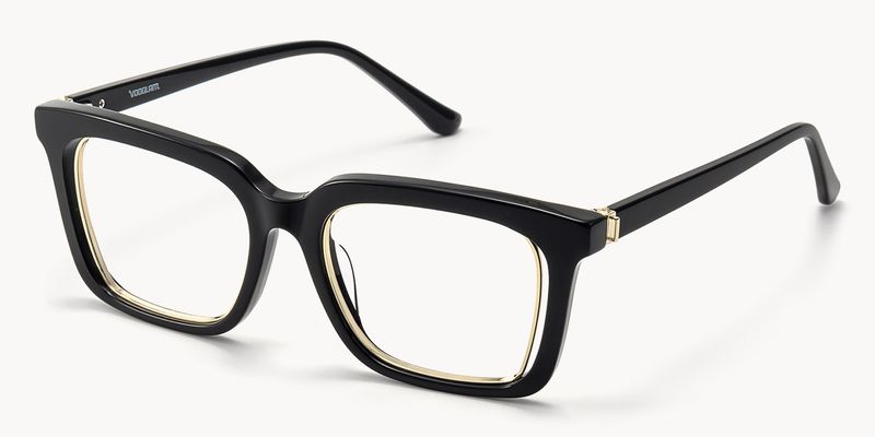 Chaparral - Rectangle Black Eyeglasses