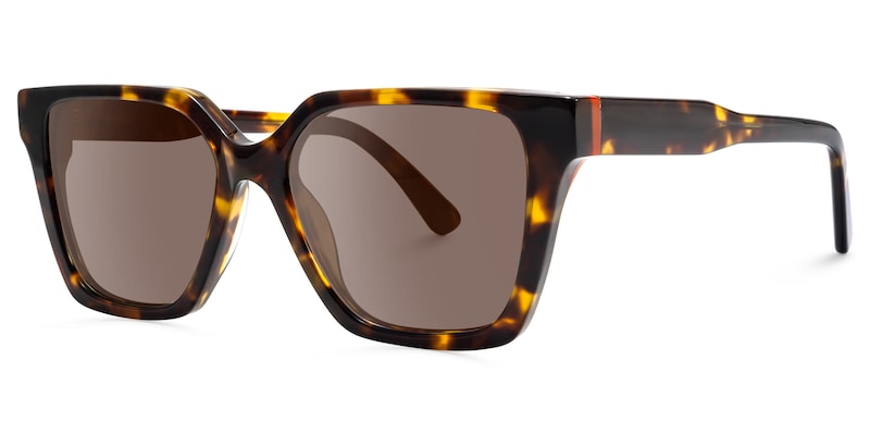 Eclipse - Square Tortoise Sunglasses