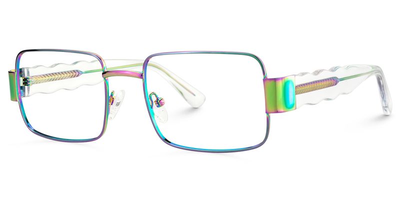 Odelya - Rectangle Multicolor Eyeglasses