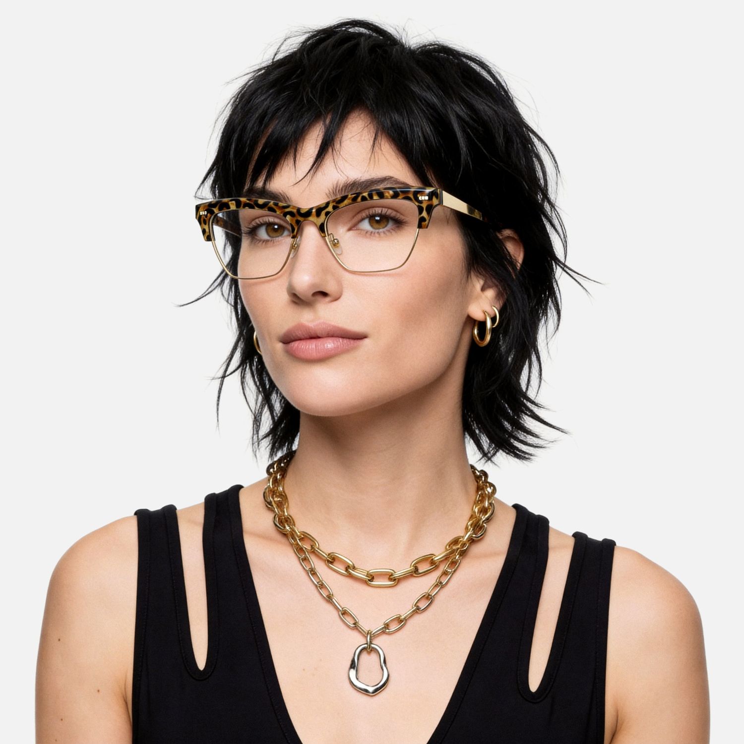 Explore the design story of Gabriella - Cat Eye Tortoise Eyeglasses | Vooglam