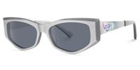 Tahiya - Geometric Grey Sunglasses