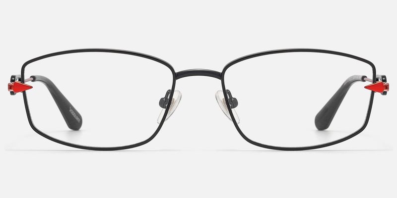 Bladework - Rectangle Black Eyeglasses