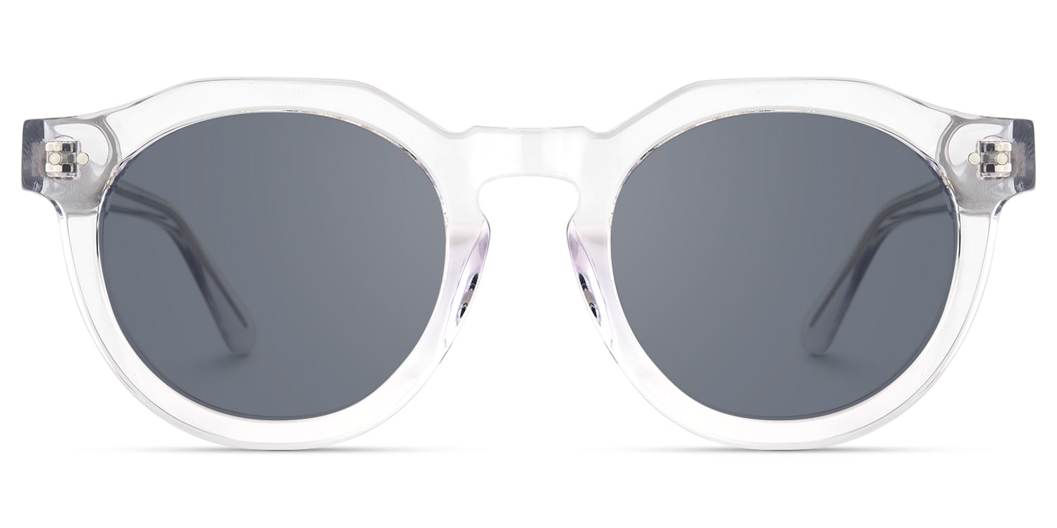 Aubrey - Geometric Crystal Sunglasses - 1