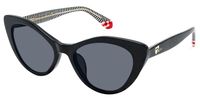 Naira - Cat Eye Black Prescription Sunglasses | Vooglam Front View