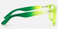 Sync - Rectangle Green Eyeglasses | Vooglam Side View