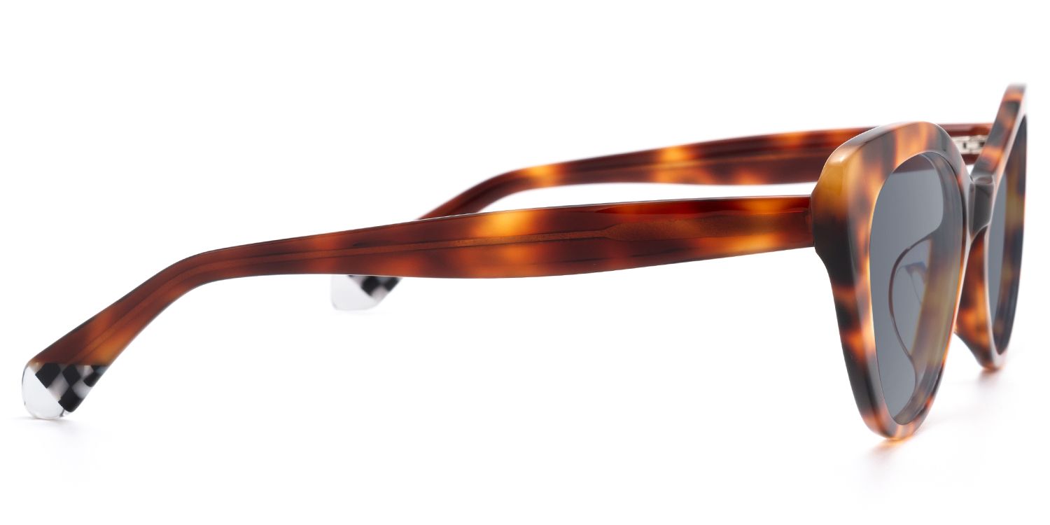 Naira - Cat Eye Tortoise Prescription Sunglasses | Vooglam 4
