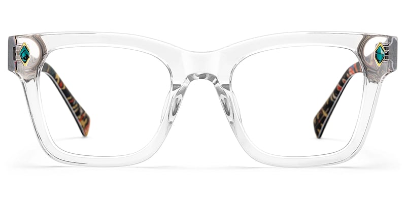 Adinkra - Square Transparent Eyeglasses