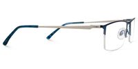 Eastwood - Rectangle Blue Eyeglasses - 4