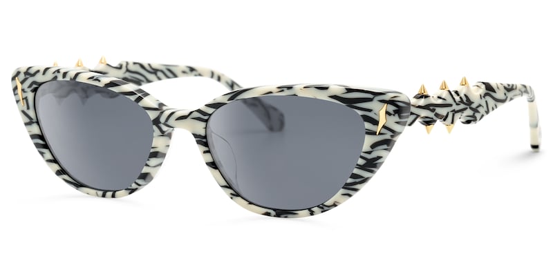 As If - Cat Eye Pattern Sunglasses