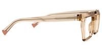 Baden - Rectangle Champagne Eyeglasses | Vooglam