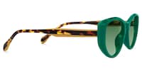 Macsen - Cat Eye Green Prescription Sunglasses - 4