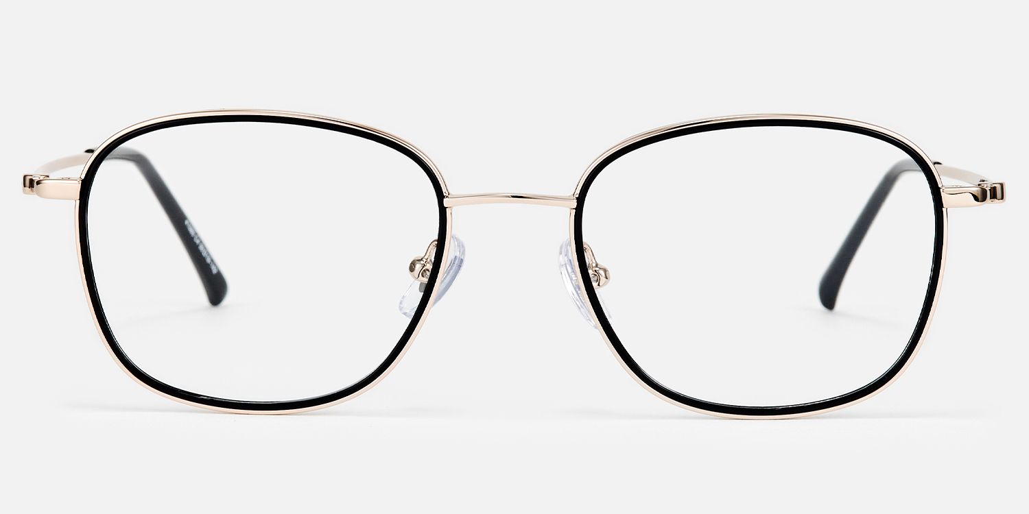 Static - Oval Gold Eyeglasses product detail 2