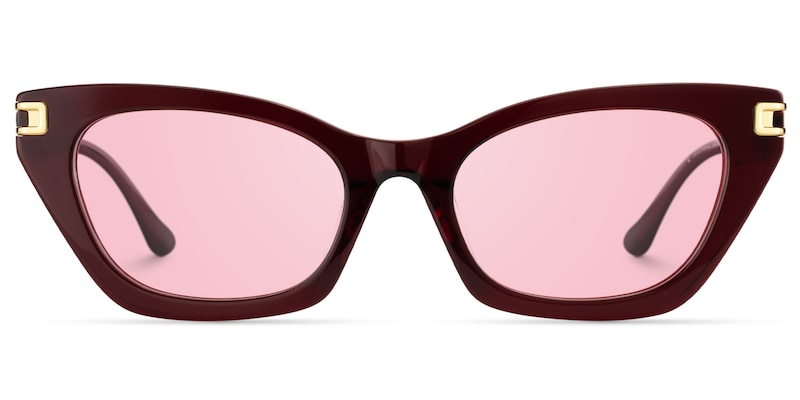Siren - Cat Eye Red Sunglasses