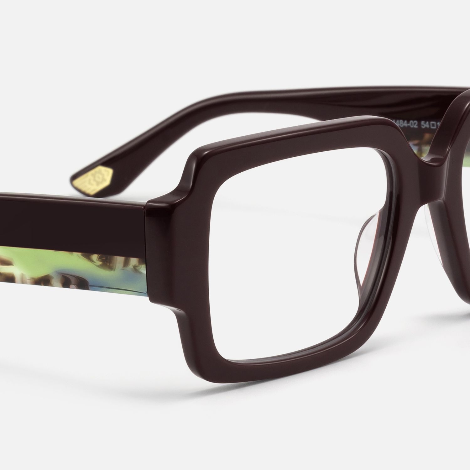 Axis - Square Red Eyeglasses product detail 4