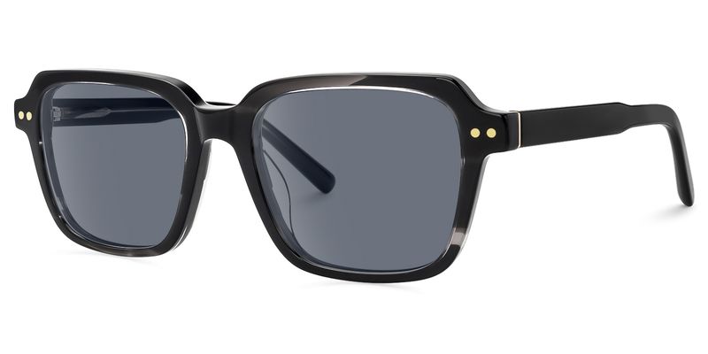 Jafaru - Rectangle Grey Sunglasses
