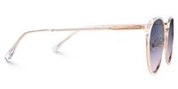 Eady - Round Crystal Sunglasses | Vooglam
