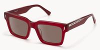 Razor - Rectangle Red Sunglasses - 2