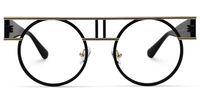 Ruthie - Aviator Black Eyeglasses | Vooglam Angle View