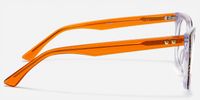 Stephanie - Cat Eye Pattern Eyeglasses | Vooglam Side View