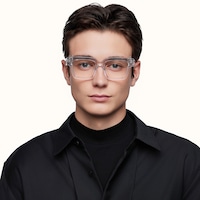 PIERCE - Square Transparent Eyeglasses - 2