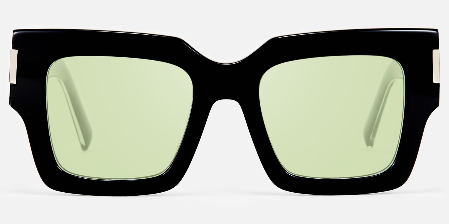 Vaeda - Square Black Sunglasses product detail 2
