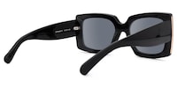 Borislav - Rectangle Black Sunglasses - 3