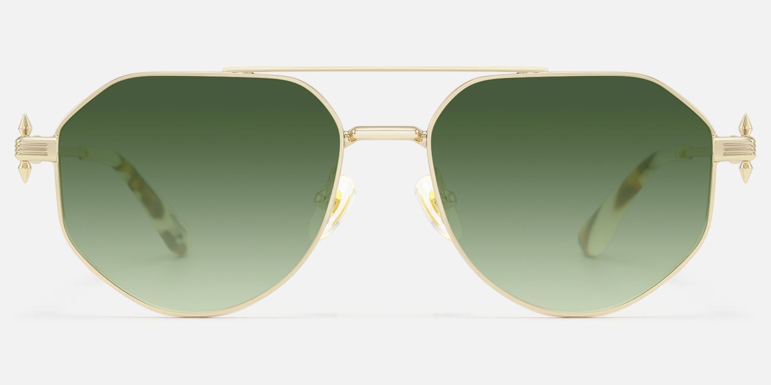 Aegis - Aviator Gold Sunglasses product detail 2