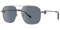 Aero - Aviator Grey Sunglasses - 2