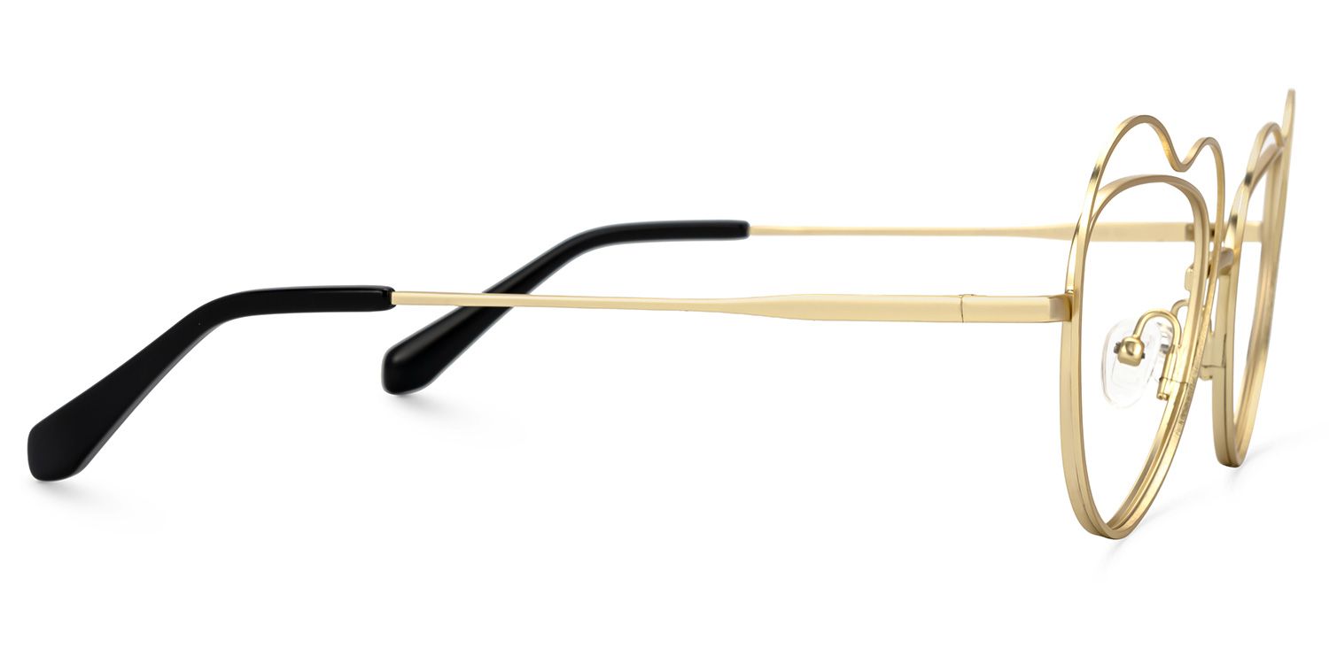 Fidelio - Heart Gold Eyeglasses | Vooglam 4