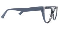 Demarion - Cat Eye Grey Eyeglasses | Vooglam