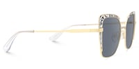 Jabilo - Cat Eye Gold Sunglasses - 5