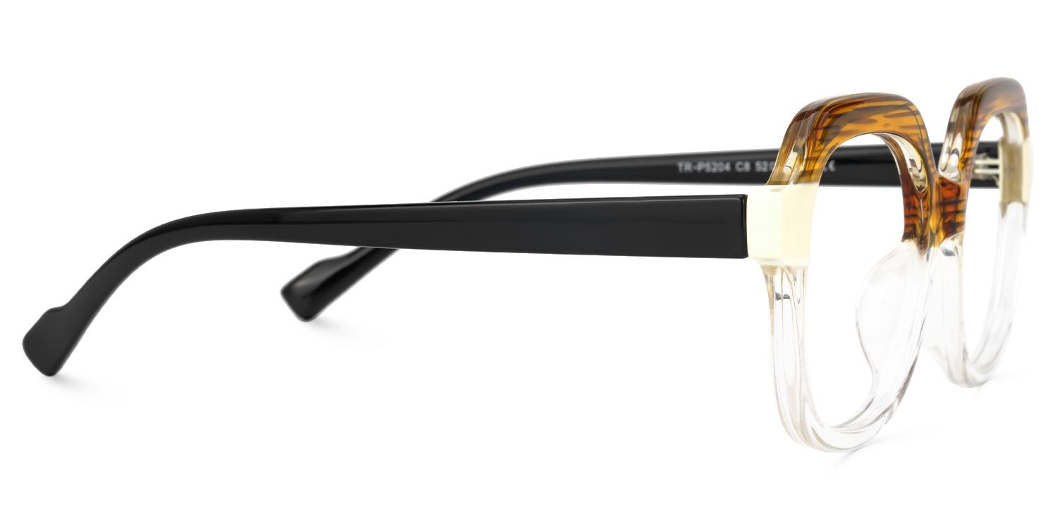 Fadil - Square Animal Eyeglasses | Vooglam 4