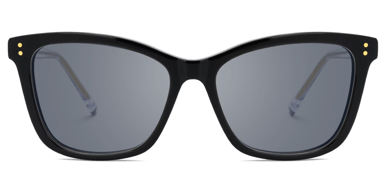 Lalage - Butterfly Black Sunglasses - 1
