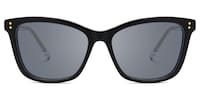 Lalage - Butterfly Black Sunglasses - 1