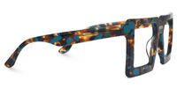 Ekavali - Unique Square Blue & Tortoise Glasses | Vooglam 