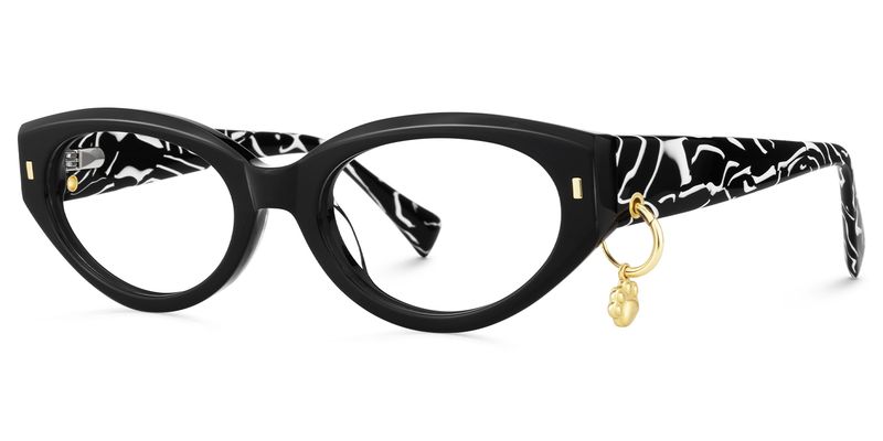 Meow - Cat Eye Black Eyeglasses