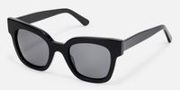 Vanguard - Square Black Sunglasses | Vooglam Front View