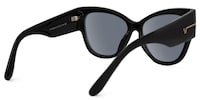 Elektra - Cat Eye Black Sunglasses - 3